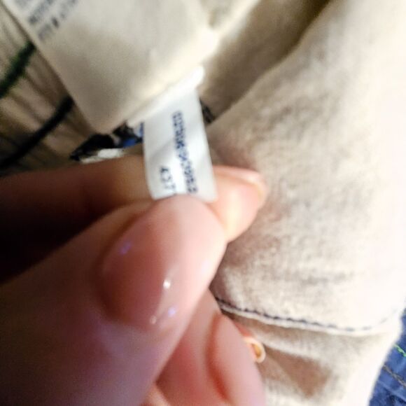 American Eagle Mens Blue Flat Front Shorts 34W | Casual Chino Summer Style - Picture 9 of 11